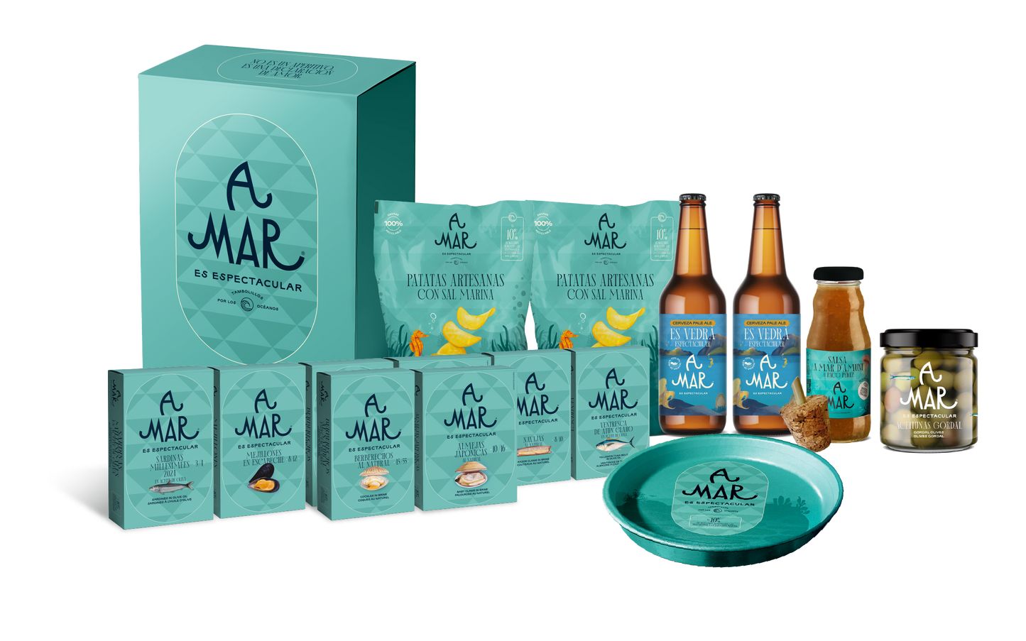 "Atlantic" Aperitif Lot To Spectacular Sea