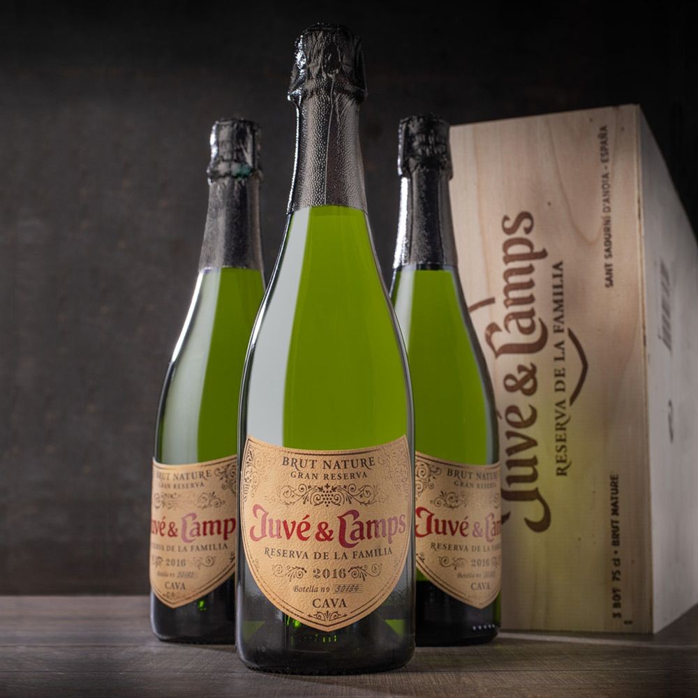 juve camps Box of 3 bottles Juve & Camps Family Reserve – Eresgourmet.com
