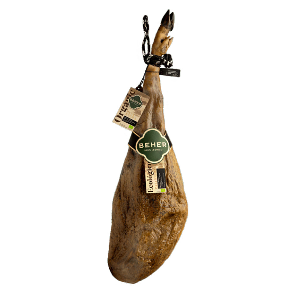 100% Organic Acorn-fed Ibérico Ham Beher "Pata Negra"