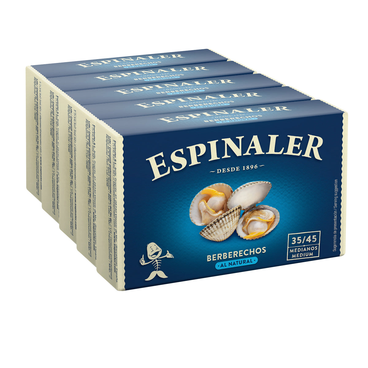 Espinaler Natural Cockles 35/45 pieces
