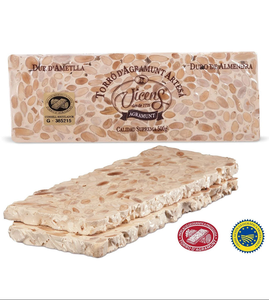 Turrón Duro de Almendra 500g