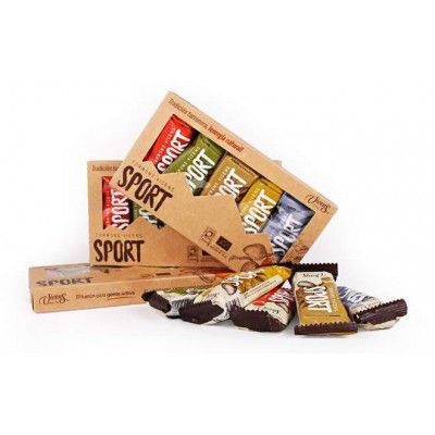 Case of 5 Natural Bars of Soft Almond Nougat Vicens Sport