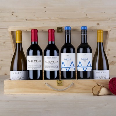 Caja de Vinos Reservas Catalanes