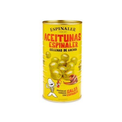 Aceitunas rellenas de Anchoa 1,4Kg
