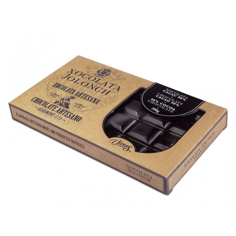 Jolonch Chocolate Case 90% cocoa 200gr