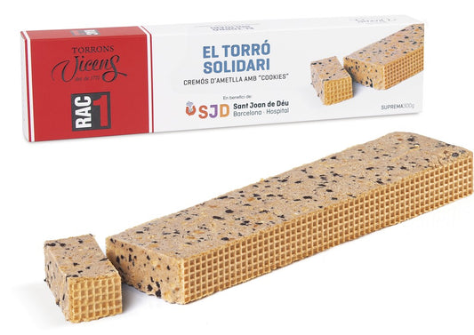 RAC1 Nougat Solidaire Crémeux Amandes 300g en Etui