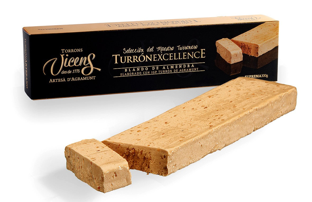 Nougat Doux Aux Amandes Excellence 300g