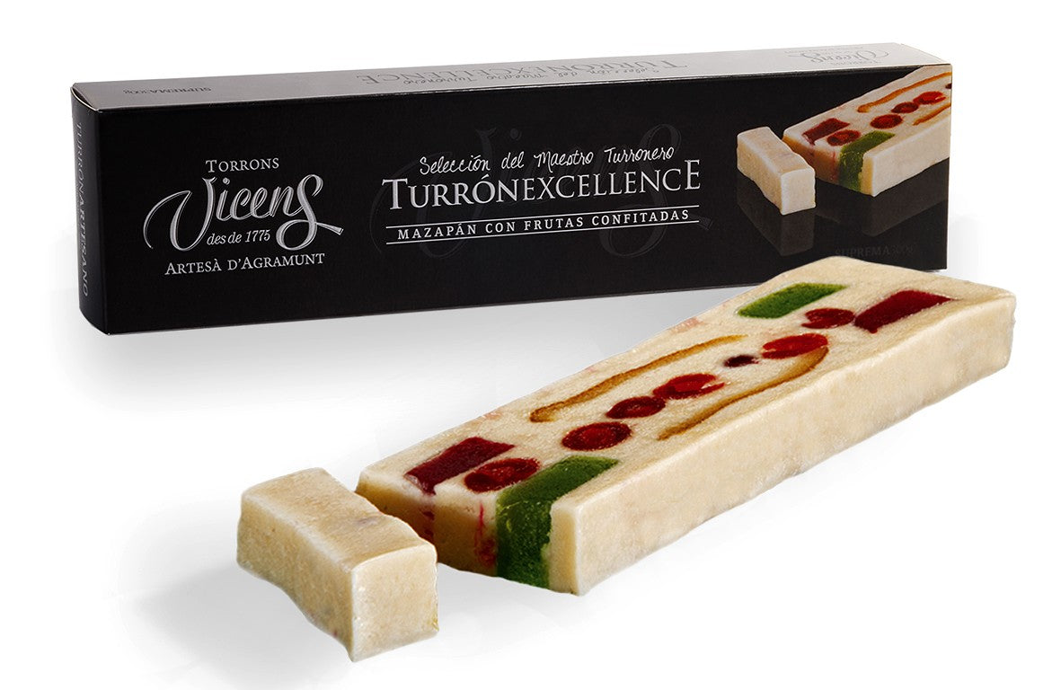 Excellence Marzipan Nougat with Fruits 300g