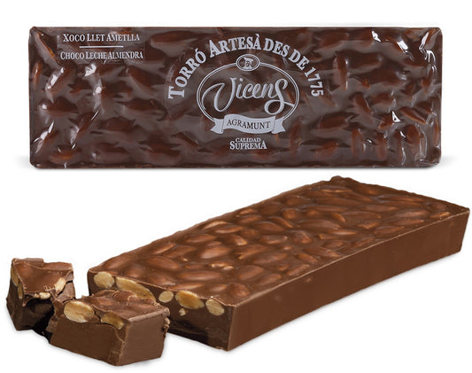 Milk Chocolate and Almond Turró 500g