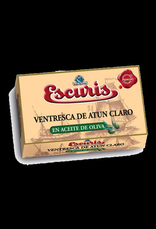 Lata de ventresca de atún claro ESCURIS