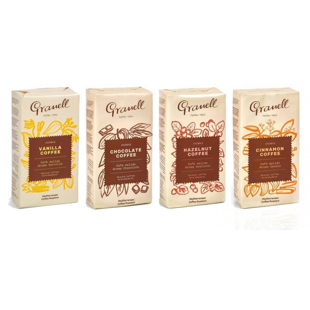 Pack de café moulu Granell "Arômes"