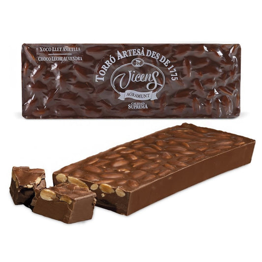 Milk Chocolate and Almond Turró 500g