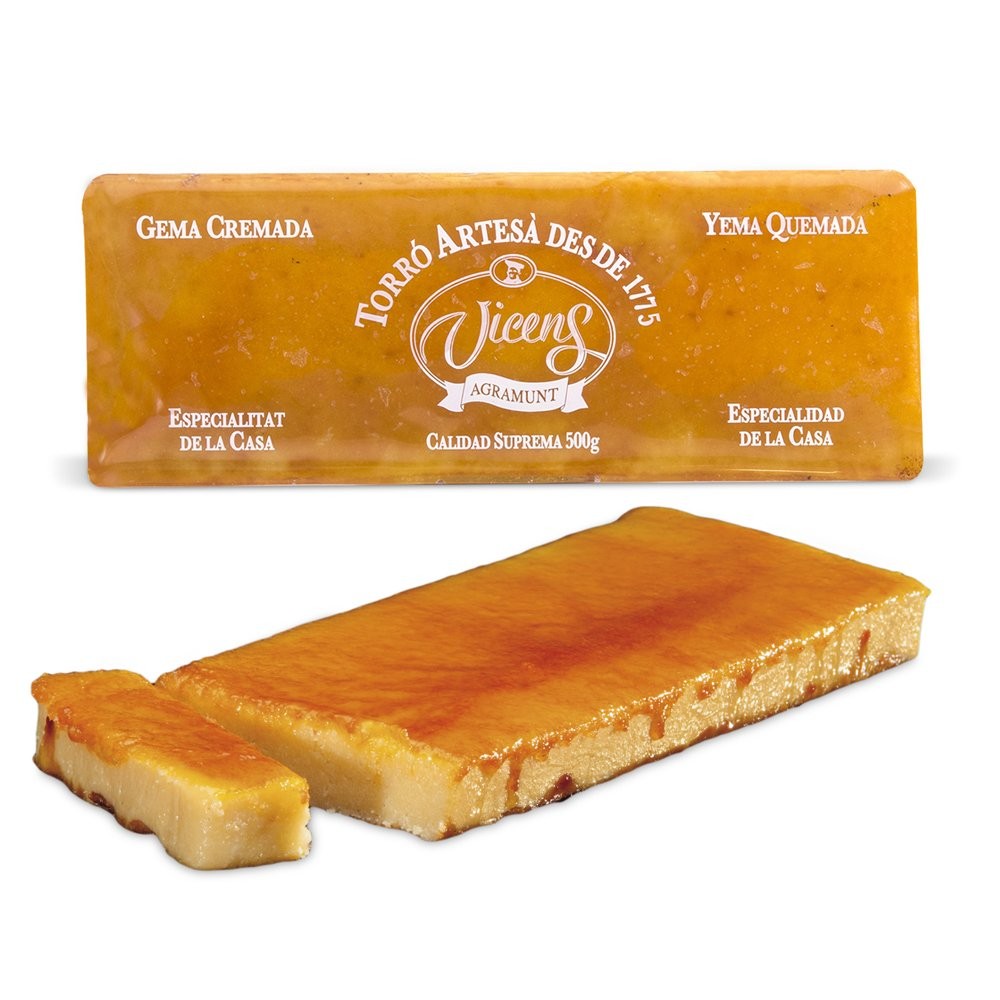 Nougat Au Jaune Brûlé 500g