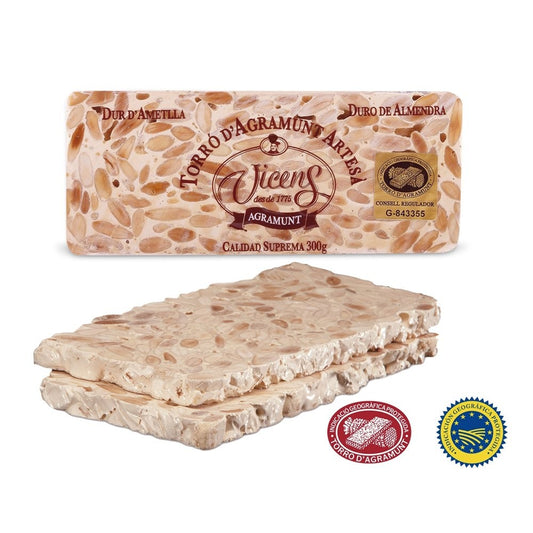 Turrón Duro de Almendra 300g