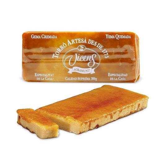 Turrón de Yema Quemada 300g