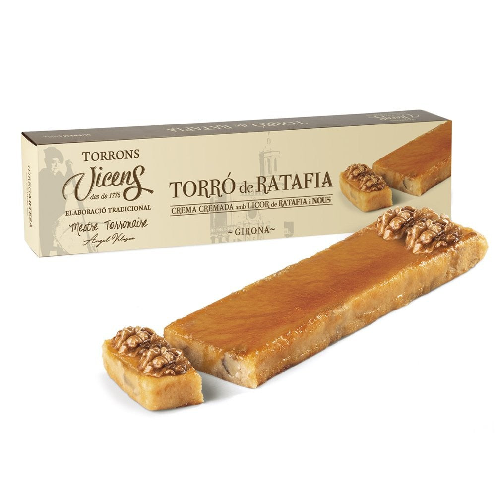 Turrón de Ratafía con Nueces 300g en Estuche