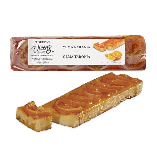 Turrón de Yema a la Naranja 300g Especial