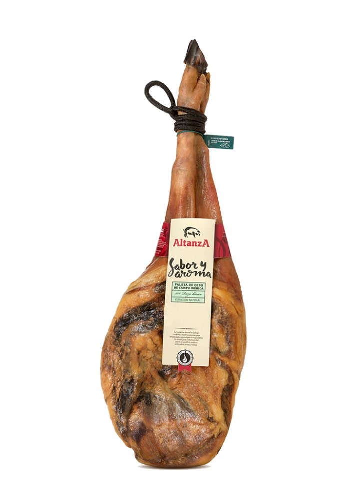 Paleta Cebo de Campo ALTANZA 50% Raza ibérica (4,9-5,2Kg)