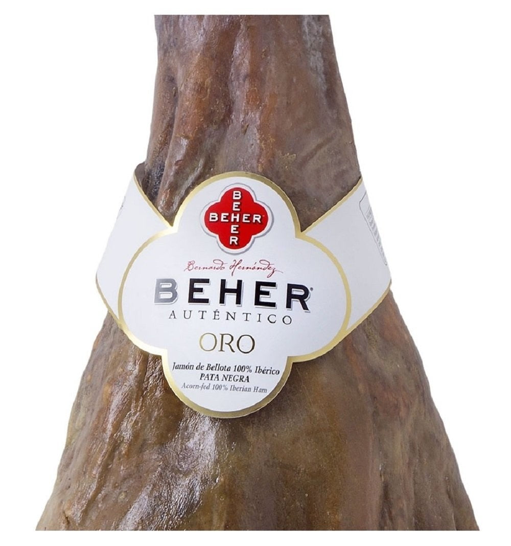 BEHER ORO 100% Iberian Acorn-fed Ham (7-7.5Kg)