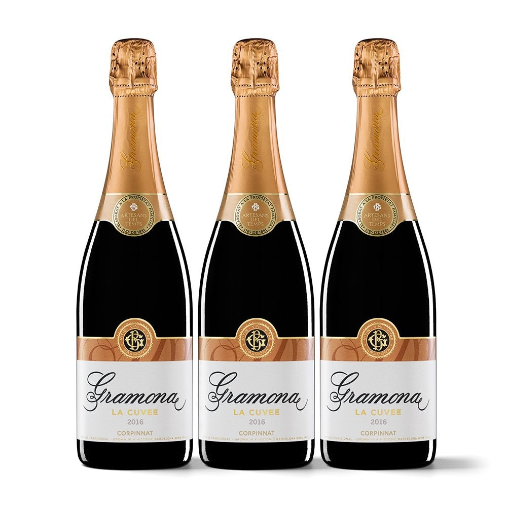 Caisse de 3 bouteilles Gramona La Cuvée Brut ECO