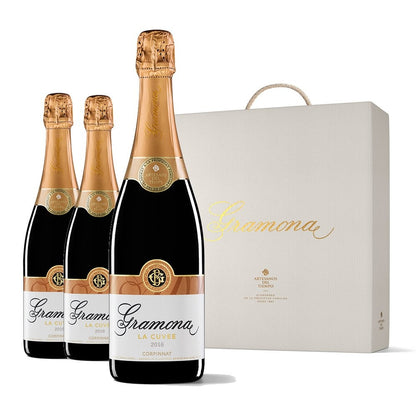 Caisse de 3 bouteilles Gramona La Cuvée Brut ECO