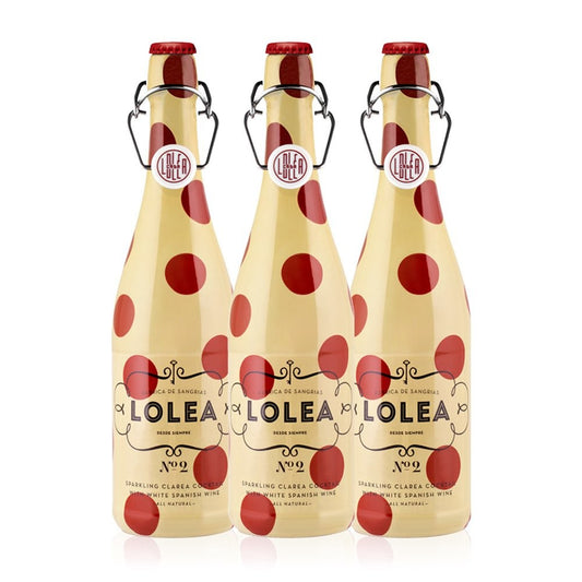 Pack of 3 LOLEA Sangria Bottles No. 2