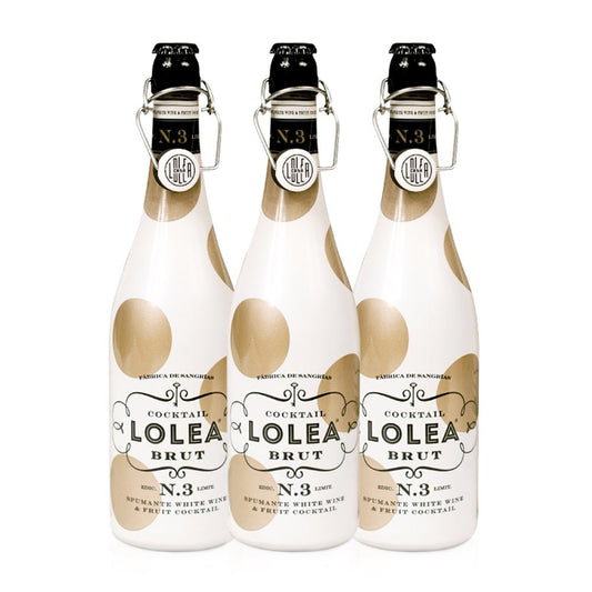 Pack of 3 bottles of LOLEA Brut Sangria No. 3