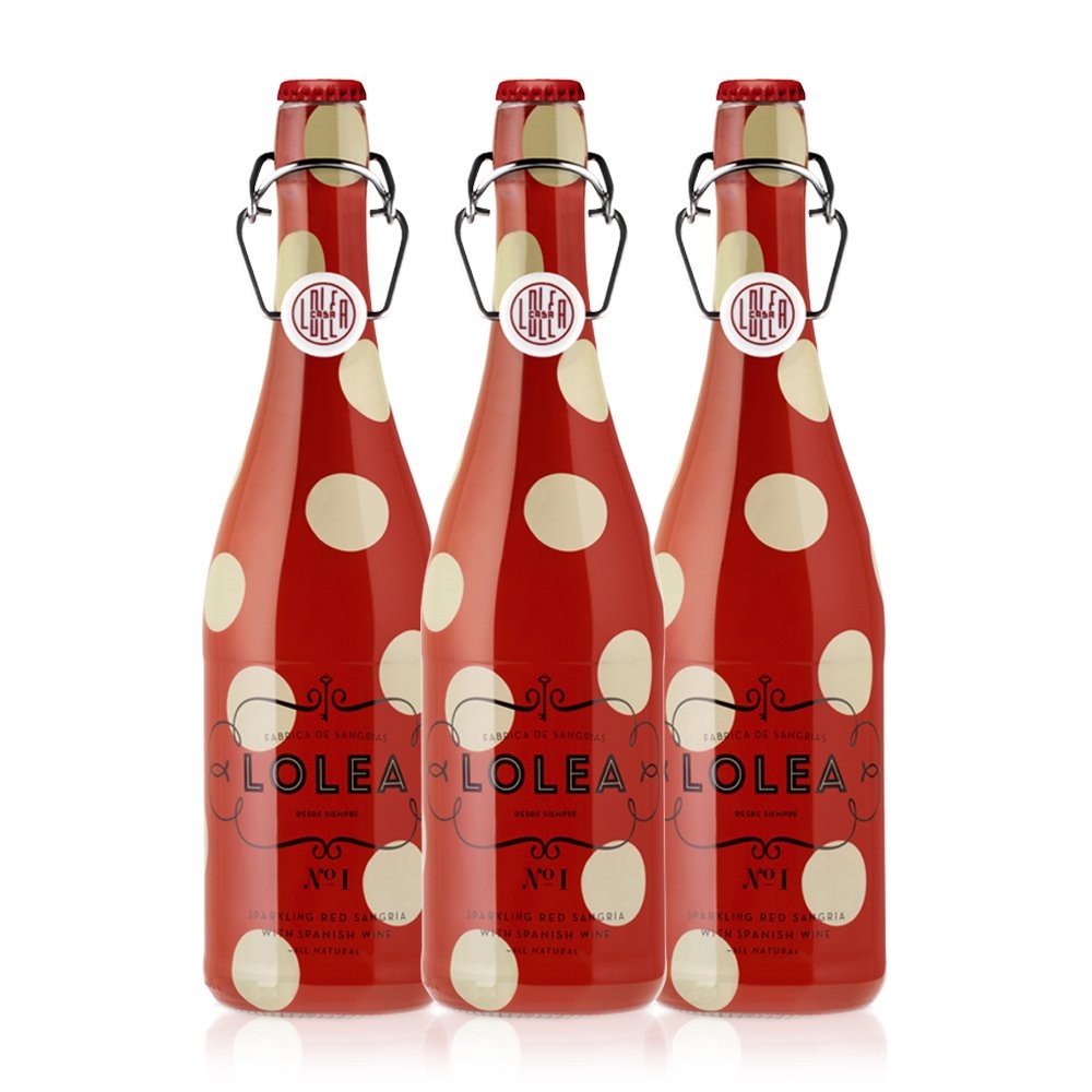 Pack of 3 LOLEA Sangria Bottles No. 1