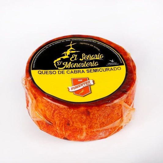 Queso de Cabra semicurado con Pimentón de la Vera