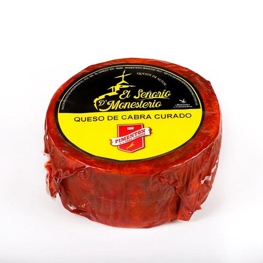 Queso de Cabra semicurado con Pimentón de la Vera Picante