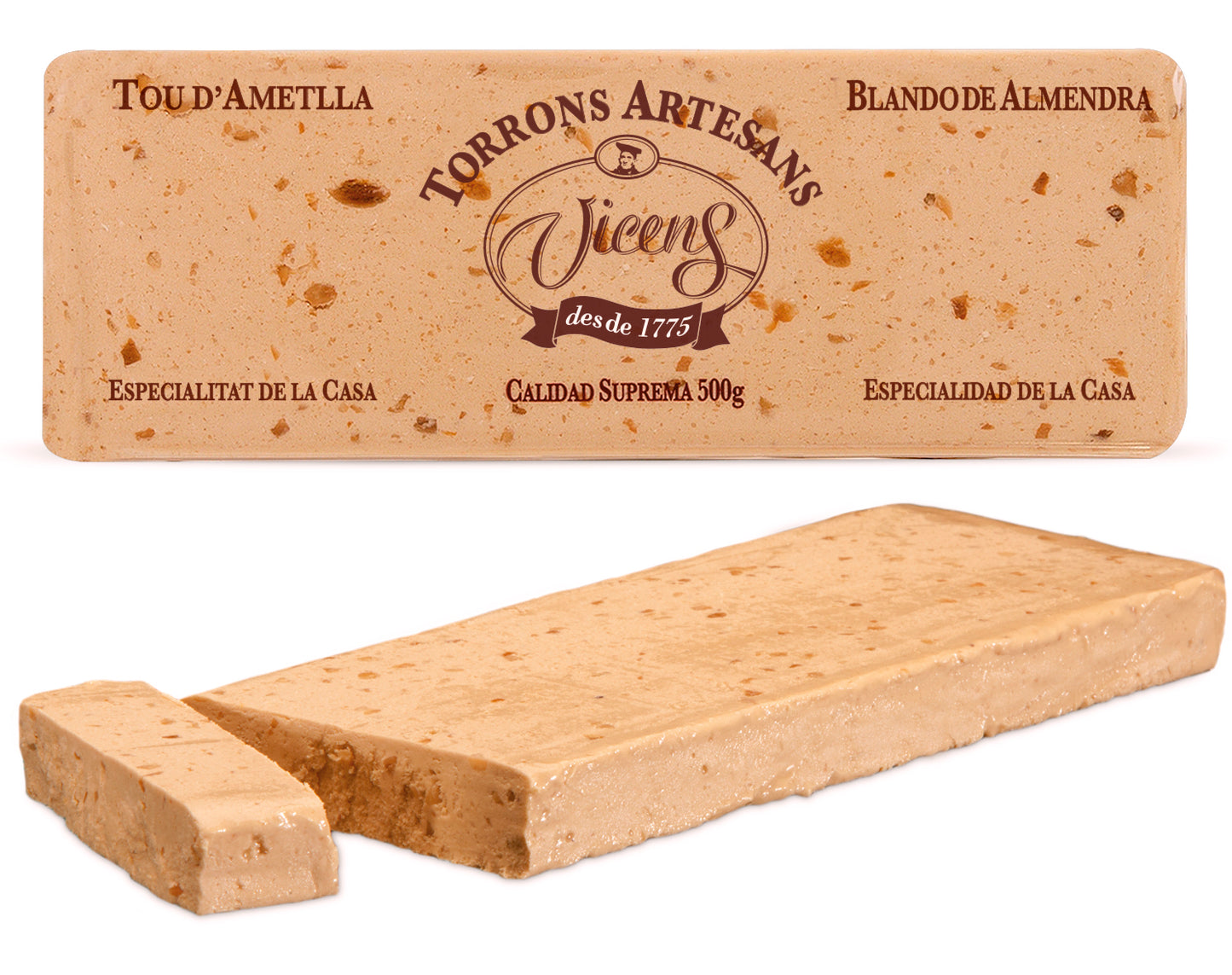 Turrón Blando de Almendra 500g