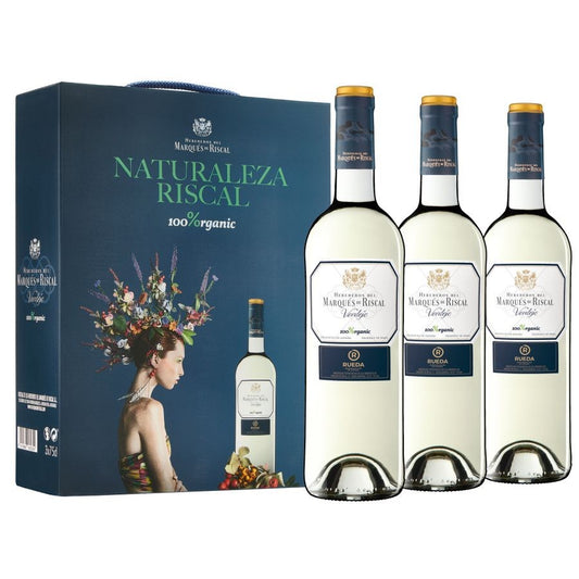 Case of 3 bottles of Marqués de Riscal Verdejo Organic DO Rueda