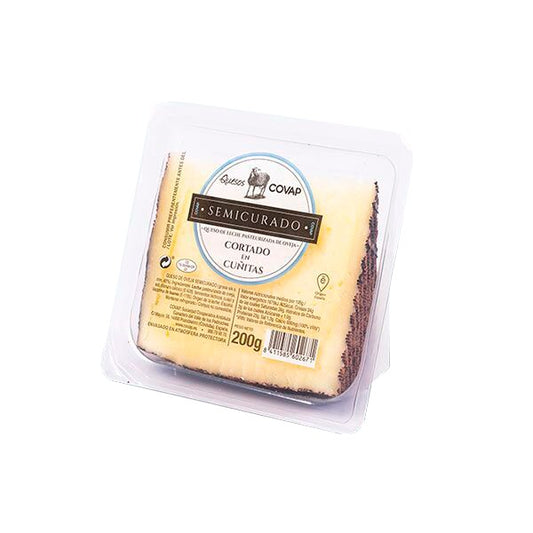 Fromage de Brebis Mi-affiné Pasteurisé 200 gr [Coupe]