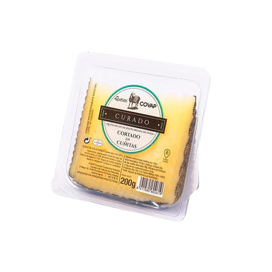 Cured Pasteurized Sheep's Milk Cheese 200 gr [Sliced]