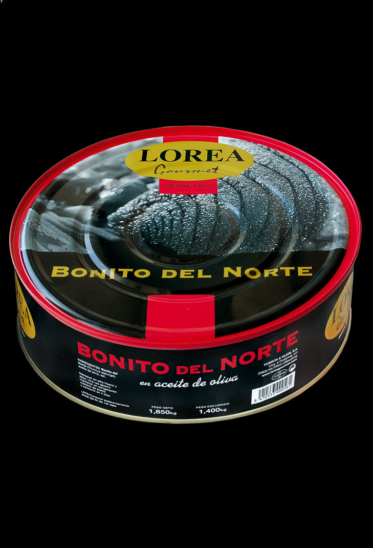 Lata de Bonito LOREA en aceite de oliva 1.850 gr.