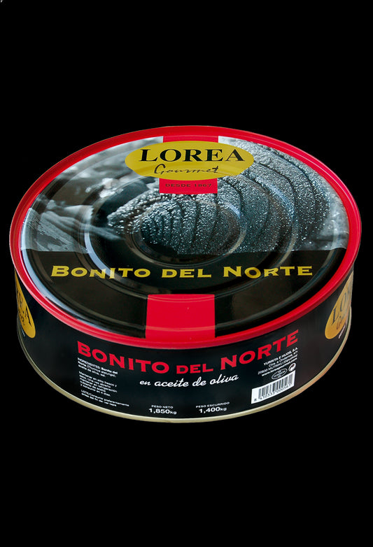 Lata de Bonito LOREA en aceite de oliva 1.850 gr.