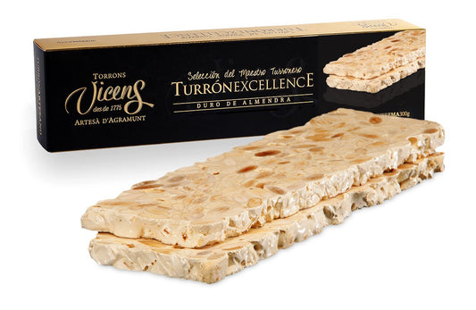 Nougat Dur Aux Amandes Excellence 300g