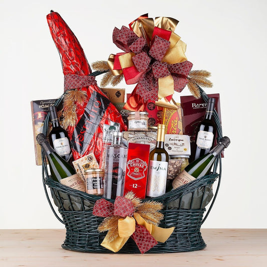 Christmas Basket with Joselito Gran Reserva Ham