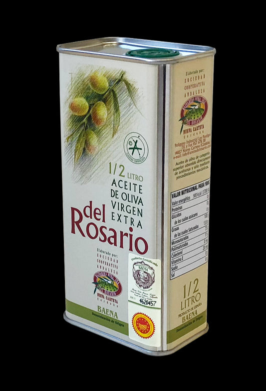 Bidon d'huile d'olive Rosario DO Baena 0,5L