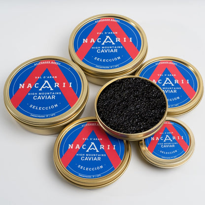 Sélection de caviar Nacarii