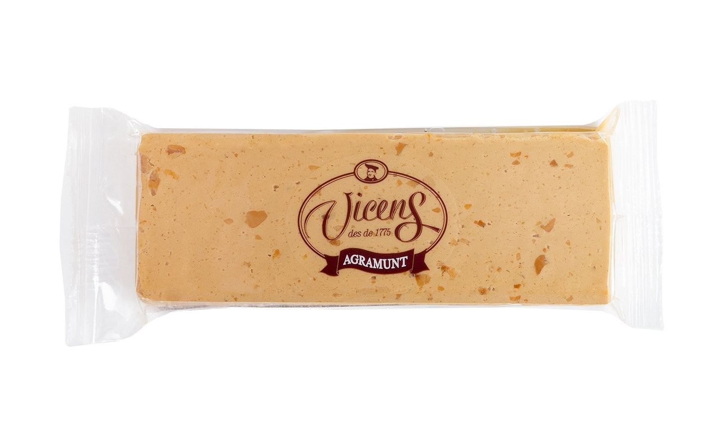 Nougat Tendre Individuel Aux Amandes de 80gr