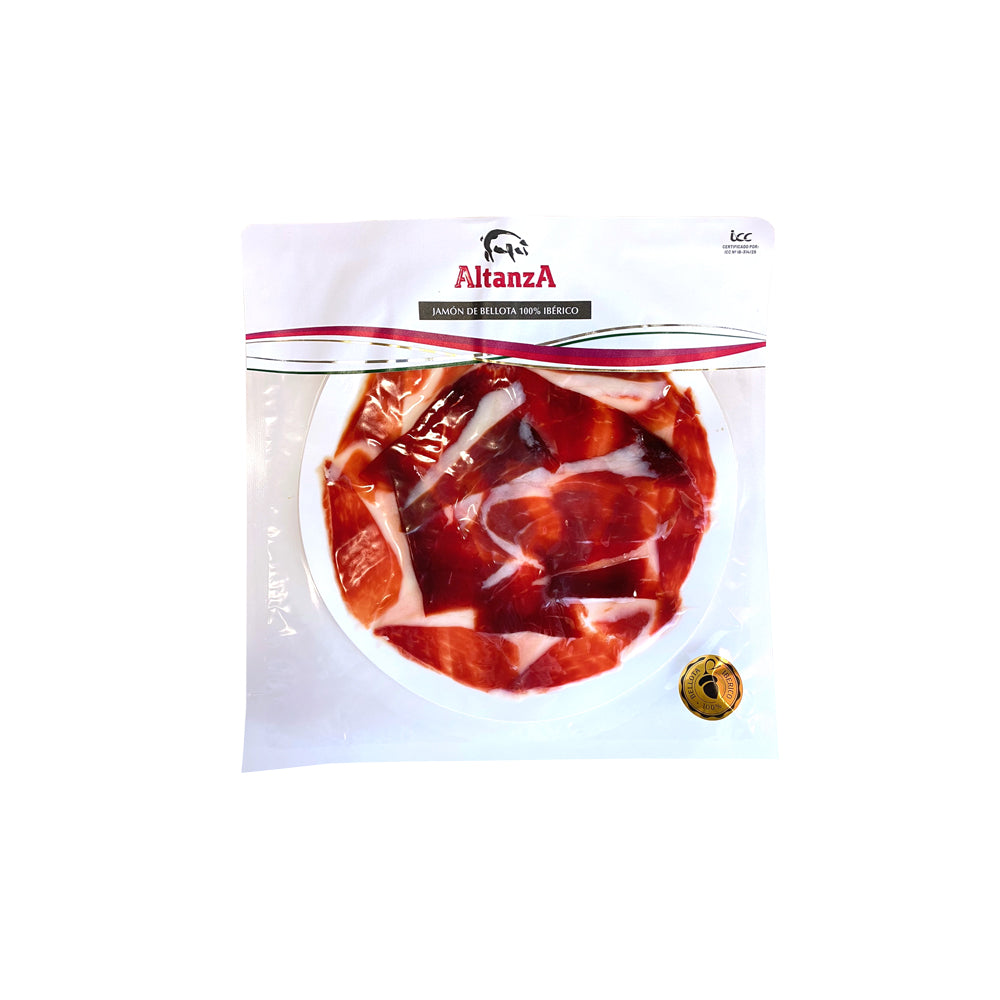 Jamon Bellota 100% Ibérico corte a cuchillo (80gr)