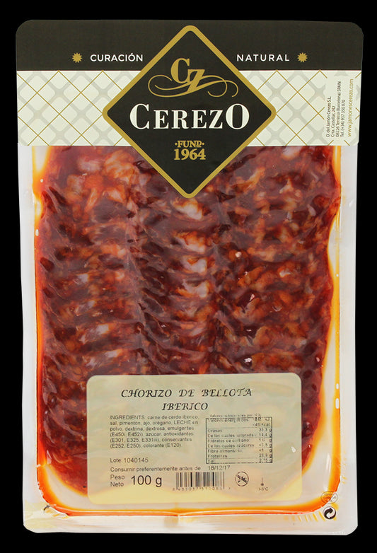 Chorizo ​​Ibérique de Bellota 100gr