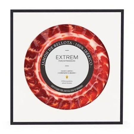 Sliced ​​100% Iberian Acorn-fed Ham DO Dehesa de Extremadura 90gr