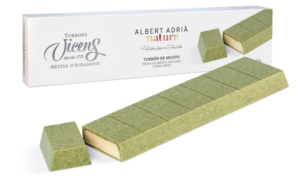 Turrón de Mojito Albert Adrià Natura 300gr