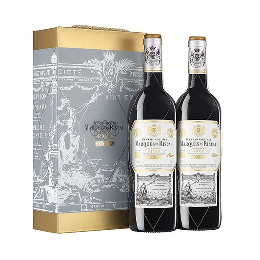 Estuche de 2 Botellas Marqués de Riscal Reserva