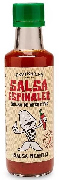 Pack 3 Botes de Salsa Picante Espinaler de 92ml