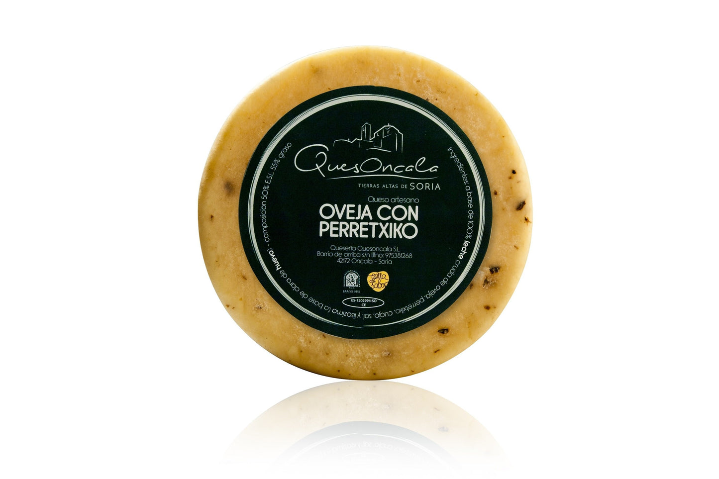 Artisanal SHEEP Cheese WITH PERRETXIKO QUESONCALA 600gr