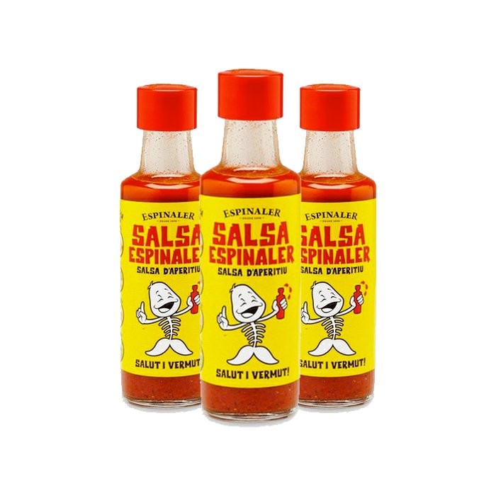 Pack de 3 unités Sauce Espinaler de 92ml