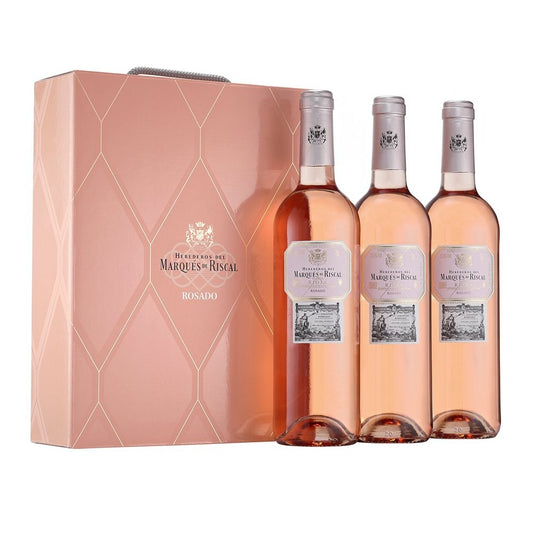 Case of 3 bottles of Marqués de Riscal Rosado DO Rioja